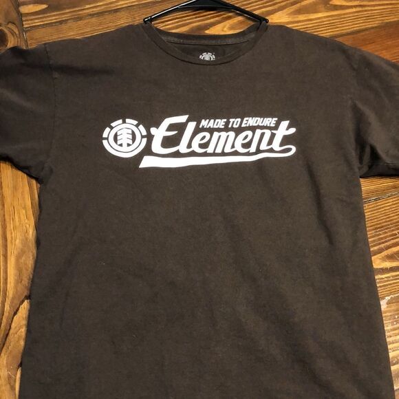 Element Men’s Brown T-shirt Size Medium - Picture 4 of 4